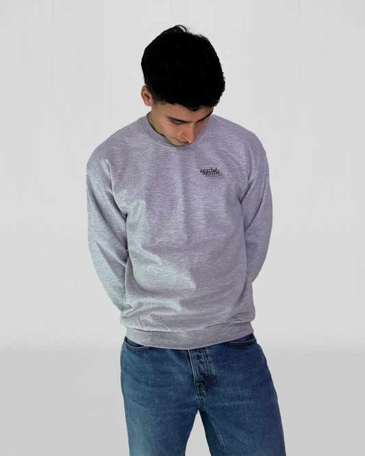 Midweight Fleece Crewneck - Sports Grey